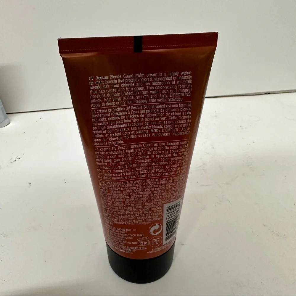 Redken UV Rescue Blonde Guard Color Saving Swim Cream 5 OZ HTF